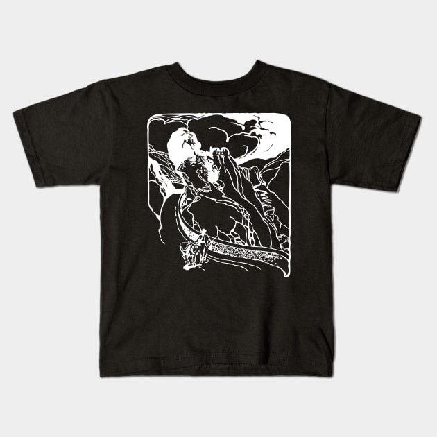 The Chaotic Wilderness Kids T-Shirt by Little Designer